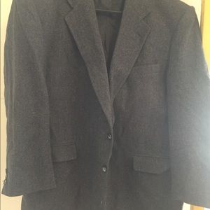 Vintage Navy Herringbone blazer